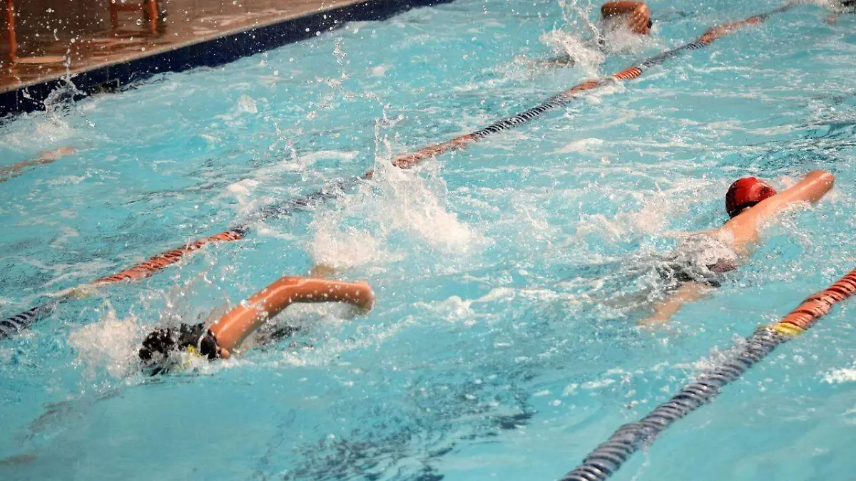 12 Sábado de nadar en el serial de escuelitas de Natación